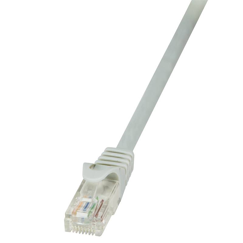 LogiLink Professional Patchkabel Cat.5e U/UTP, grau, 10m-0