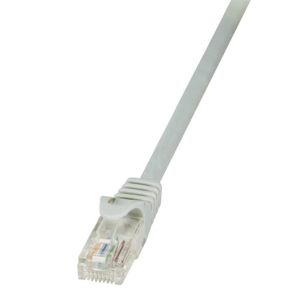 LogiLink Professional Patchkabel Cat.5e U/UTP, grau, 10m