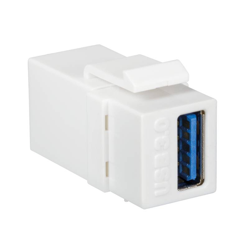 LogiLink Professional Keystone Modular Verbinder USB-A 3.0 Buchse > USB-A 3.0 Buchse-0
