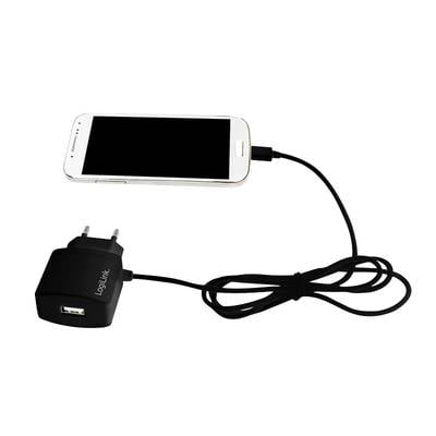 LogiLink Power Adapter Micro PA0146 USB-Ladegerät Steckdose