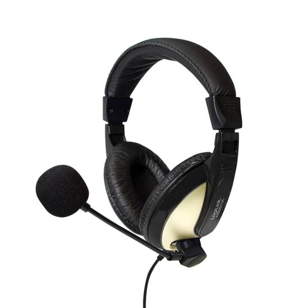 LogiLink Stereo Headset mit hohem Tragekomfort