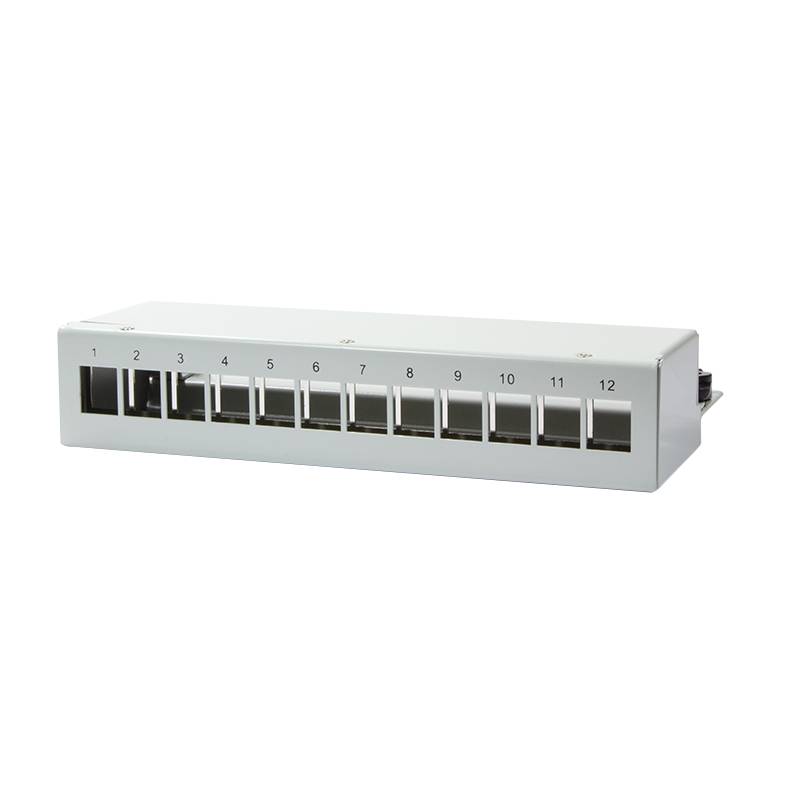 LogiLink Professional Stahlgehäuse für 12 Keystone Module-0