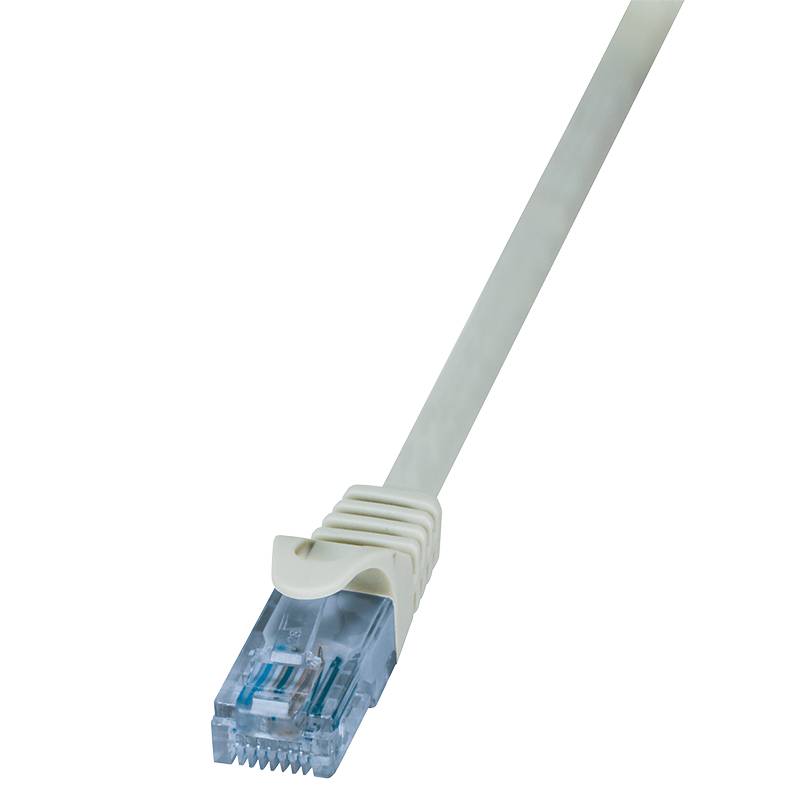 LogiLink Professional Patchkabel Cat.6A 10GE Home U/UTP, EconLine, grau, 1m-1