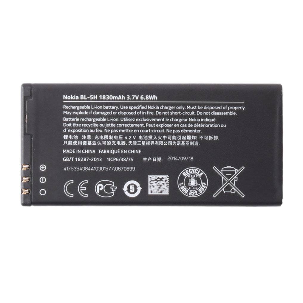 Nokia-[Marke entfernt] - BL-5H - Li-Ion Akku - Lumia 630, Lumia 635 - 1830mAh-1