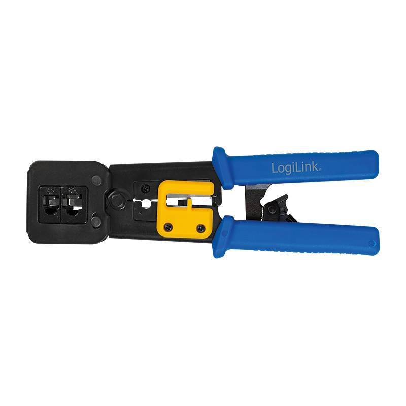 LogiLink Professional Crimpzange für RJ11/12/45/EZ Steckverbinder, mit Abschneider-2