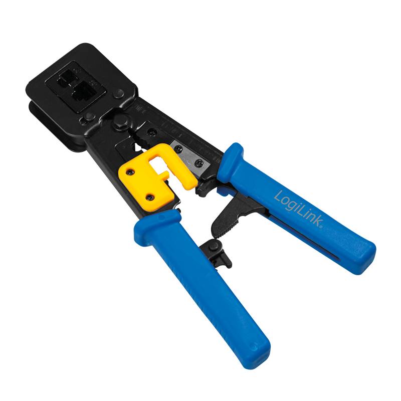 LogiLink Professional Crimpzange für RJ11/12/45/EZ Steckverbinder, mit Abschneider-3