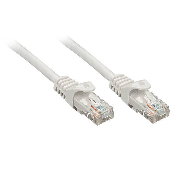 Lindy 48406 1m Cat.5e U/UTP Netzwerkkabel, grau, 50 Stück