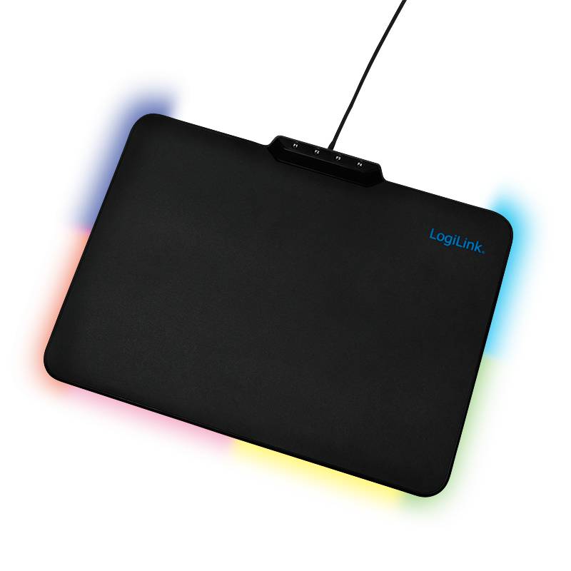 LogiLink Gaming Mauspad mit RGB-LED Beleuchtung-1