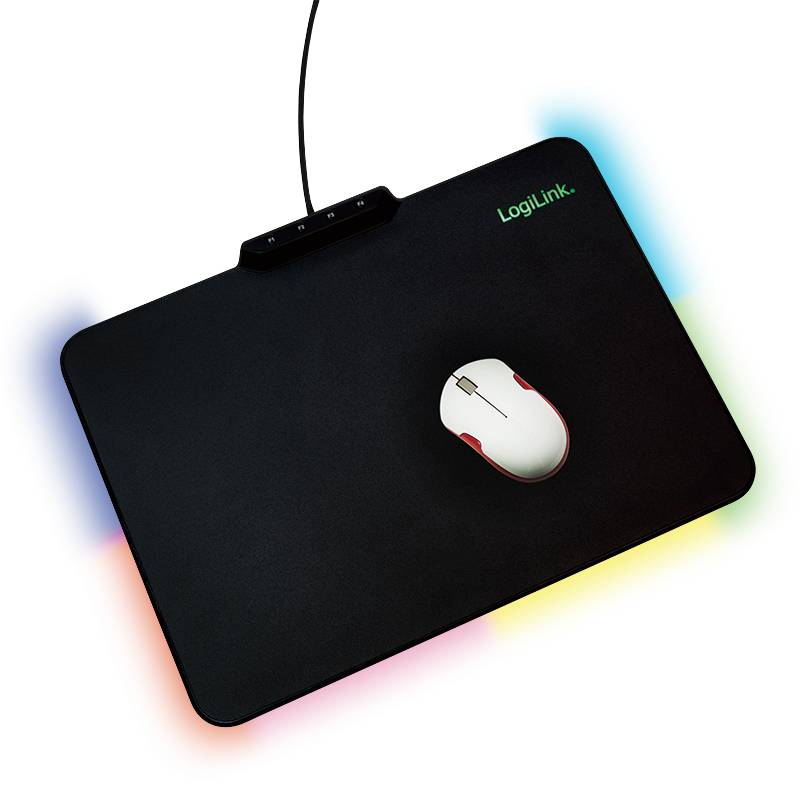 LogiLink Gaming Mauspad mit RGB-LED Beleuchtung-2