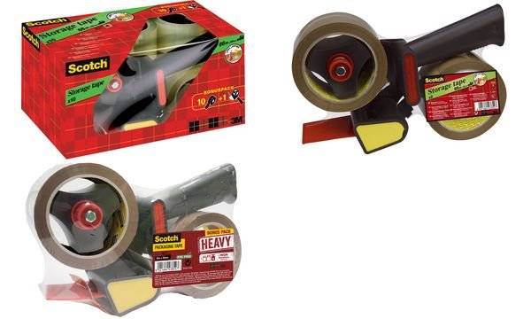 Packband  50mmx60m br +Handabroller - Artikel: 164233570