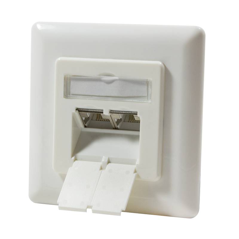 LogiLink Professional Cat.6A Netzwerkdose UP 2xRJ45 geschirmt, reinweiß-4