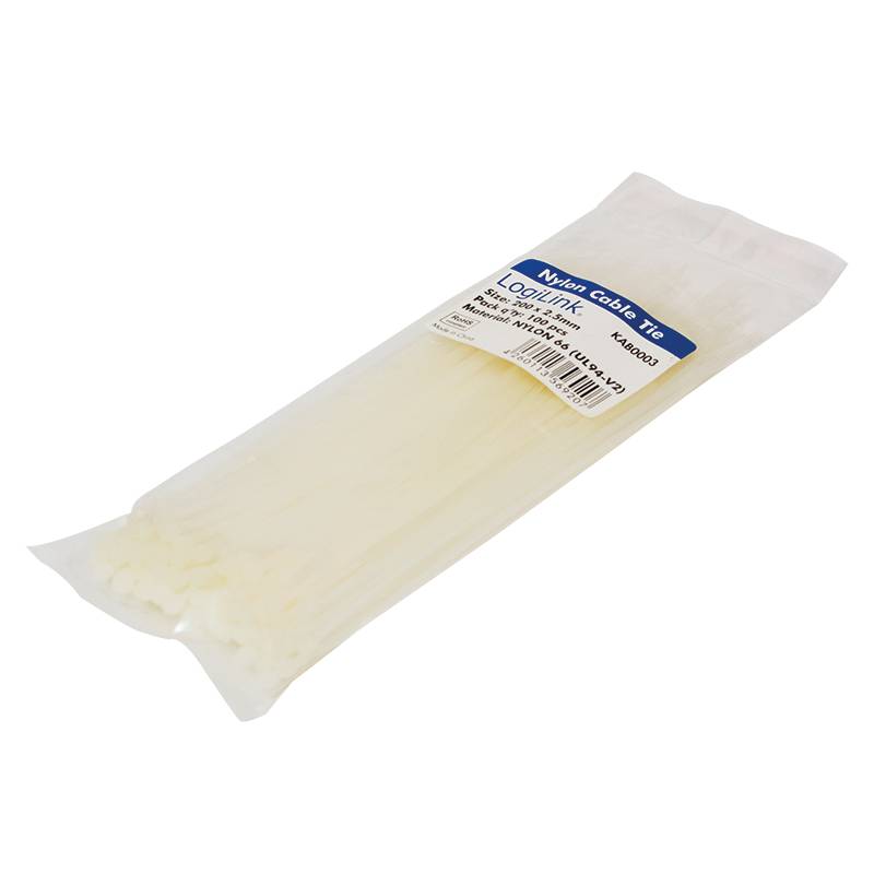 LogiLink - Kabelbinder - 20 cm (Packung mit 100)-3