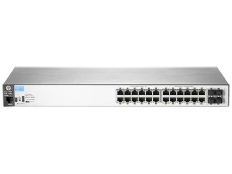 HPE Aruba 2530-24G - Switch - managed - 24 x 10/100/1000 + 4 x Gigabit SFP-0