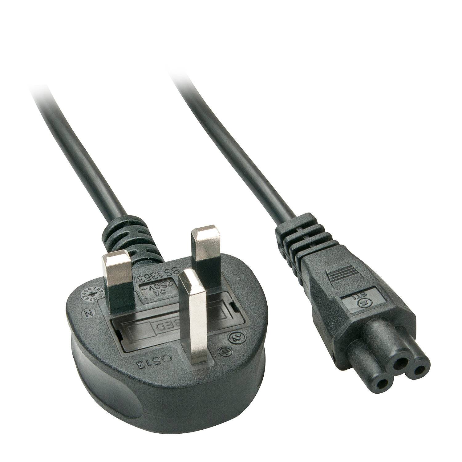 Lindy 30409 2m UK Netzstecker an IEC C5-2