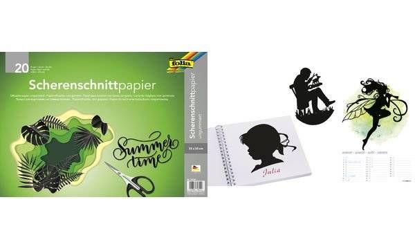 FOLIA - Scherenschnittpapier 90 g/m? - 90 g/m²-0