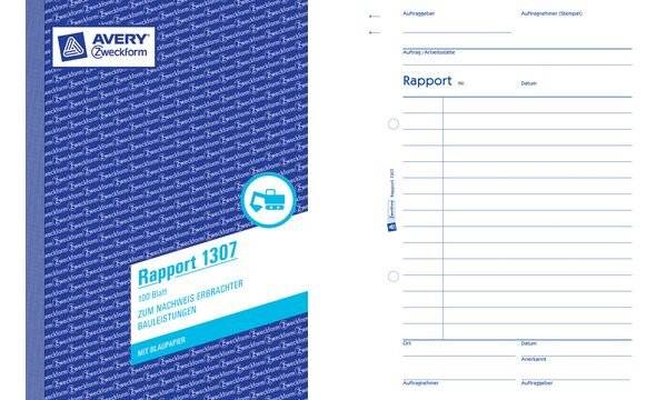 Avery-Zweckform Bautagesbericht »1777«-2