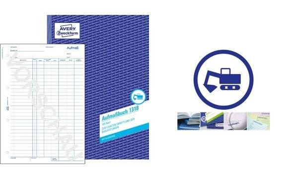 Formularbuch Regiebericht A5 2x40 Blatt selbstdurchschreibend weiß/gelb-3