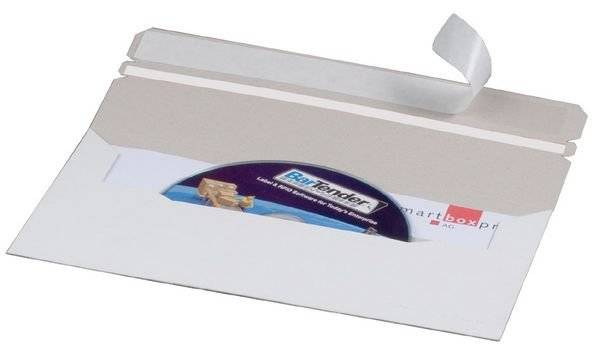 smartboxpro CD/DVD-Brief, DIN lang, ohne Fenster, weiß (71600129)