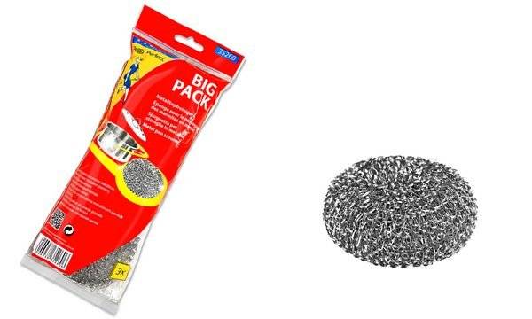 Peggy Perfect Edelstahl-Topfreiniger, 3er Pack (6422155)-0