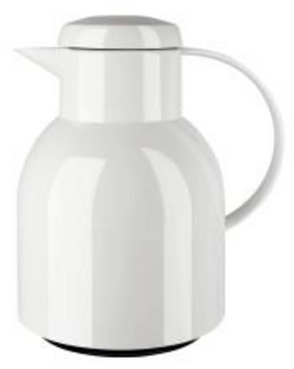 Isolierkanne Samba Quick Press 1l weiß