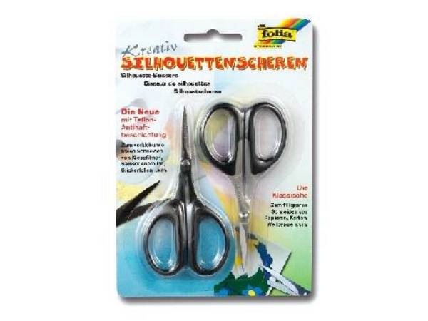 Silhouettenscheren - 10,5 cm 2 Stück.