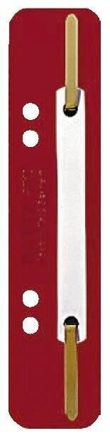 Leitz Heftstreifen kurz 37100025 35x158mm PP rt 25 St./Pack.-0