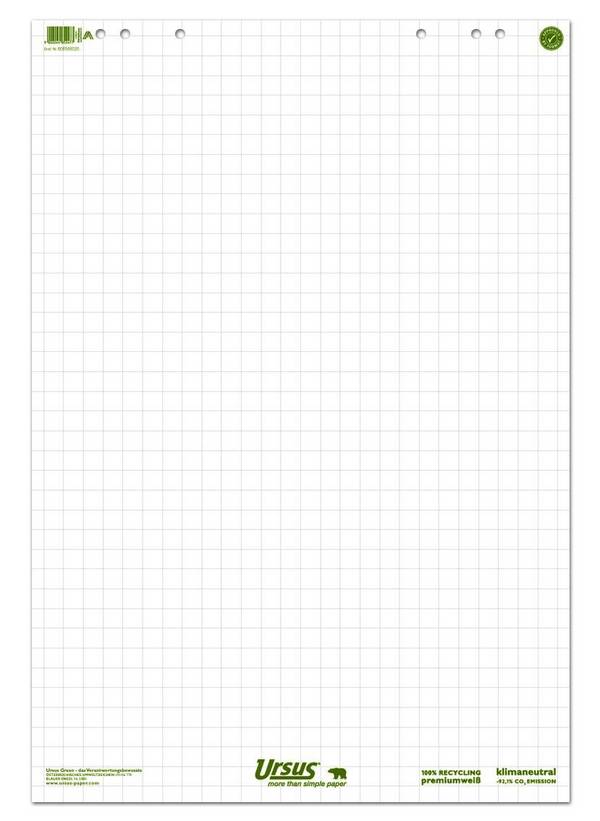 Flipchartblock Green 68x99cm 20Bl. kariert - Artikel: 155100002