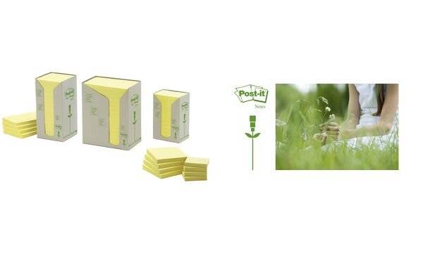 3M - Post-it 653-1T - Haftnotizen - 38 x 51 mm - 2400 Blatt (24 x 100)-1