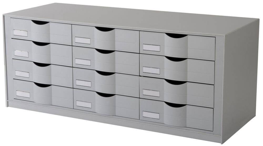 Sortierstation 85,7x32,9x34,2cm 12Fächer gr-2