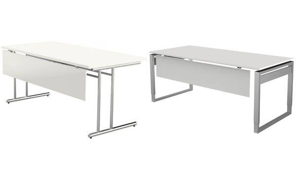 Knieraumblende Aveto BxH 140x30cm Holz weiß-0