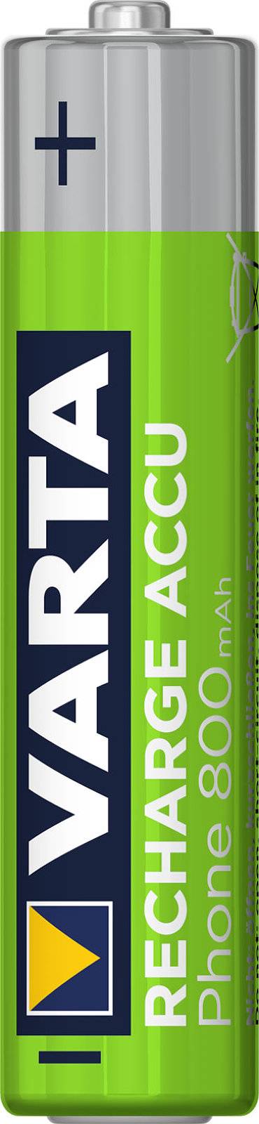 Varta Micro AAA Akku für DECT-Telefone 800mAh 2er Blister, 1,2V, NiMH-1