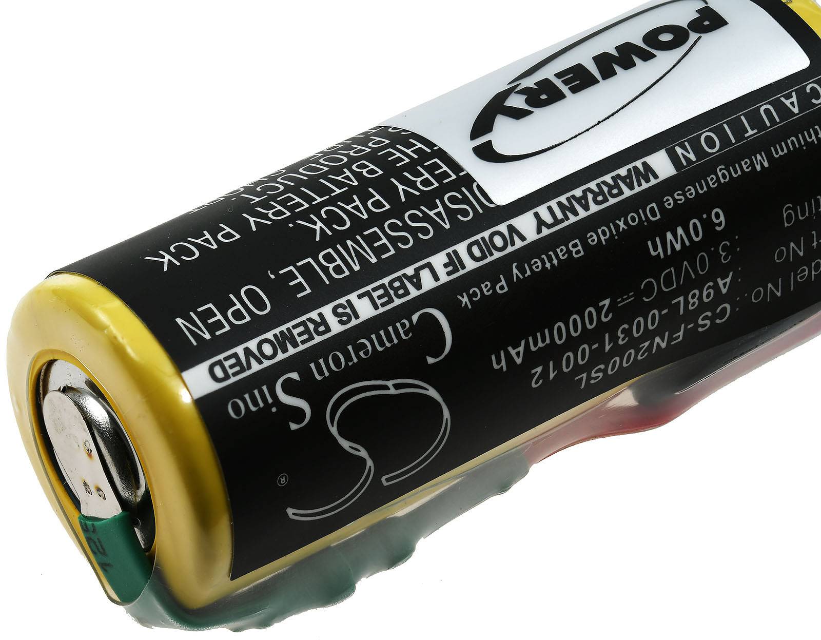 SPS-Lithiumbatterie für Sanyo CR17450SE-R, 3V, Lithium-Mangandioxid-4