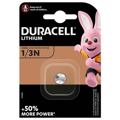 Foto Batterie Duracell CR1/3N 1er Blister, 3V, Lithium
