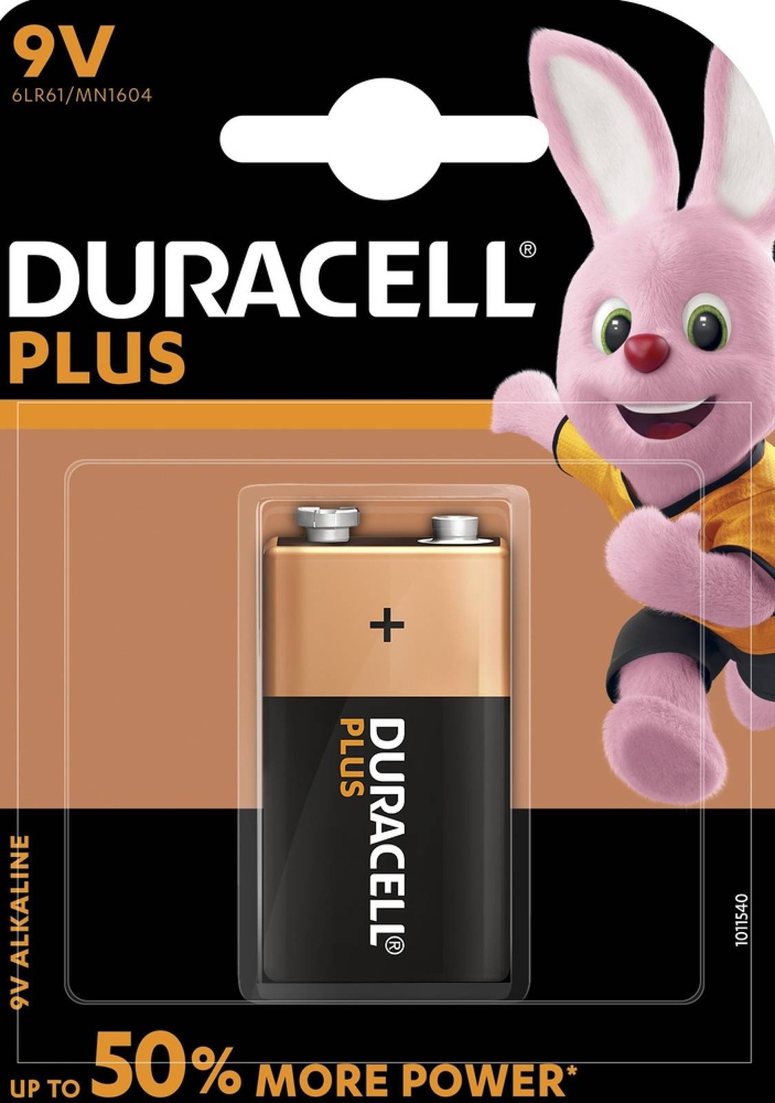 Batterie Duracell Plus Power 6LR61 9V-Block Blister, 9V, Alkaline-0