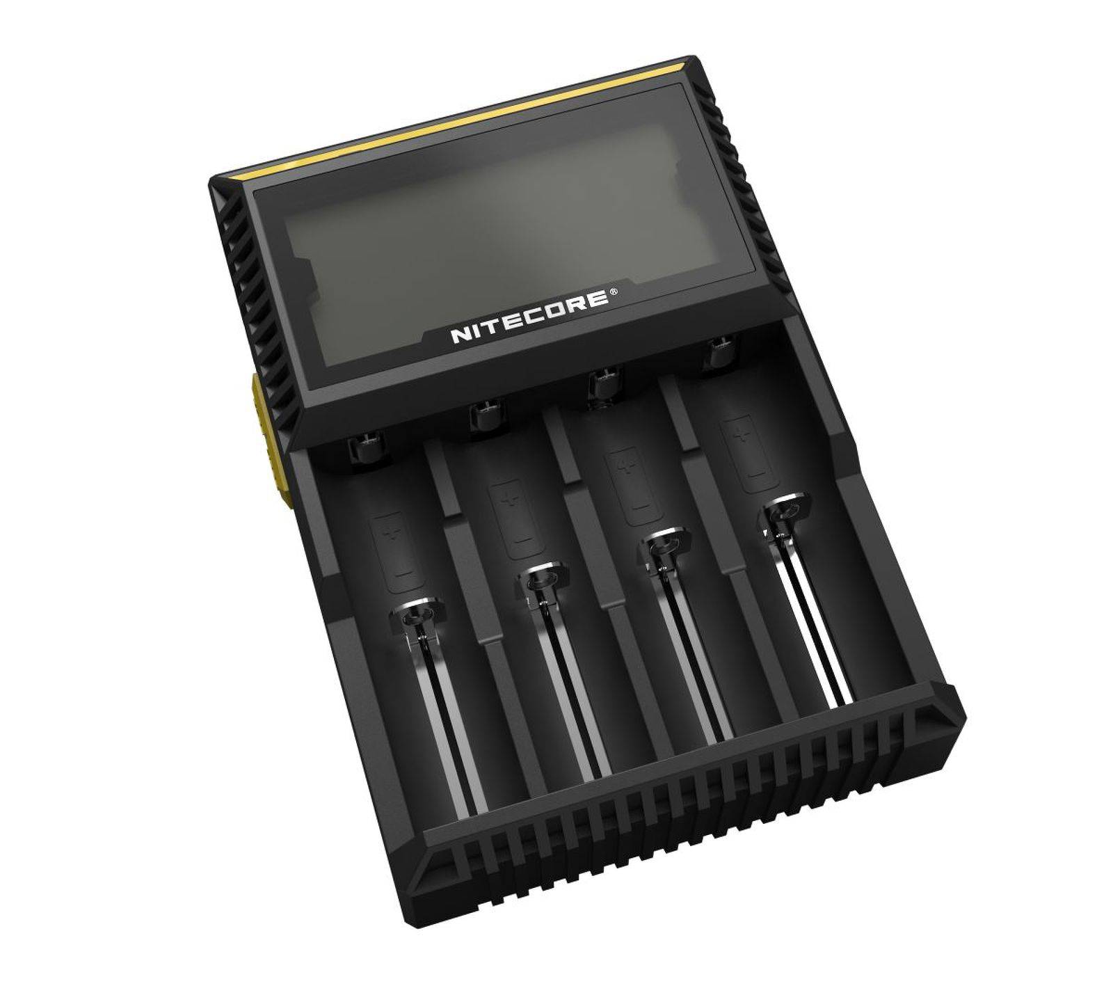 Ladegerät Nitecore Digicharger D4EU für Li-Ion, IMR (z.B.18650,26650) & NiMH- u. NiCd (z.B.AA, AAA), 100-240V-0