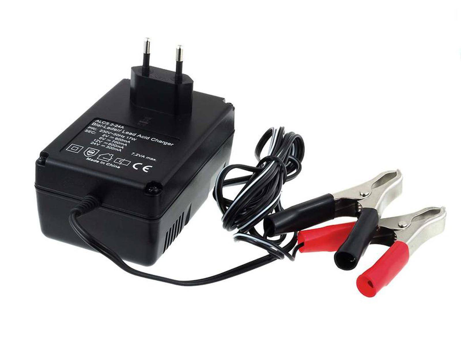 Steckerladegerät Ansmann ALCS2-24A für Blei- und Bleigelakkus, 2V,6V,12V,24V-1