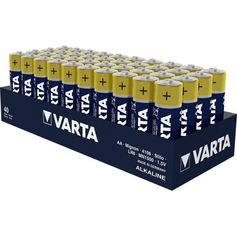 10 x Batterie Varta 4006 Industrial AA Mignonzelle 4er Folie, 1,5V, Alkaline-1