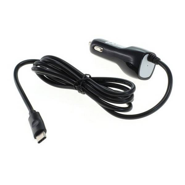 KfZ-Ladekabel/Ladegerät/Autoladegerät Typ C (USB-C) 1A für Google Nexus 6P, 12V