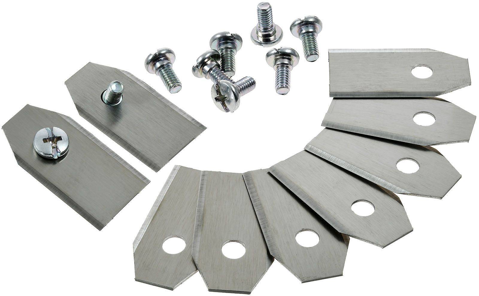 9x Ersatz-Messer-, Schneid-Klingen 0,75mm kompatibel mit Gardena R40Li Mähroboter-0