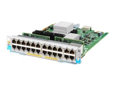 HPE Erweiterungsmodul - Gigabit Ethernet (PoE+) - x 20 + 1/2.5/5/10GBase-T (PoE+-0