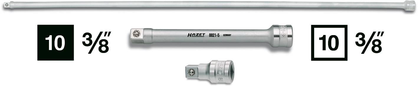 Hazet 8821-1 Steckschlüssel-Verlängerung Antrieb 3/8" (10 mm) 36 mm 1 St.