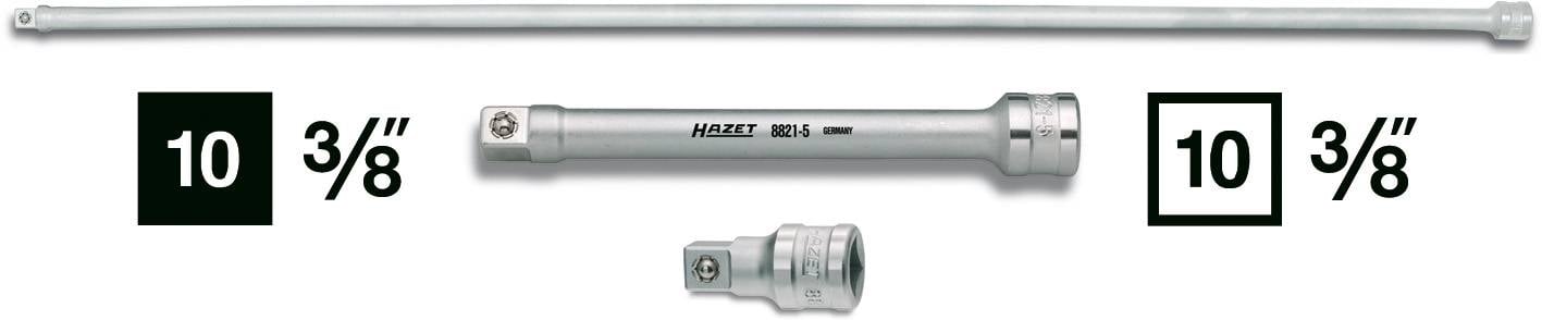 HAZET Verlängerung 10 mm (3/8\") 8821-28 Antrieb (Werkzeug) 3/8\" (10 mm) (8821-28)