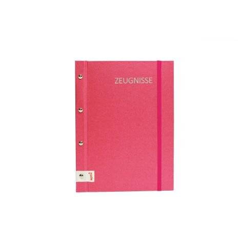ROTH Zeugnismappe Metallium mit Buchschrauben, pink (57500792)-0
