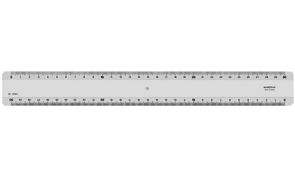 MINERVA Lineal, Länge: 400 mm (86000020)-0
