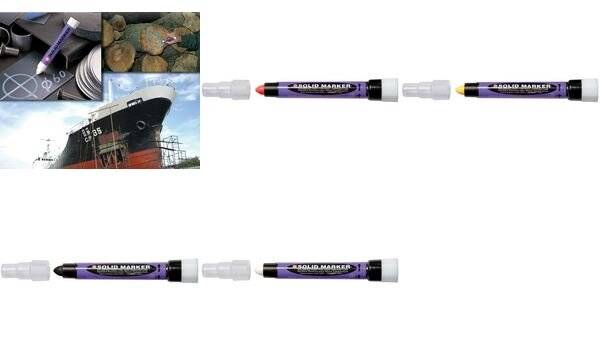 Sakura Industriemarker "Solid Marker Slim", gelb (8012131)-1