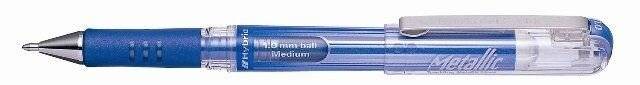 Gelschreiber Hybrid 0,5mm metallic blau-0