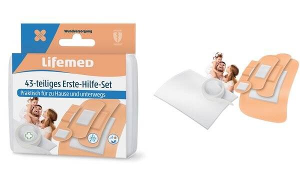 Lifemed Erste-Hilfe-Pflaster-Set, 43-teilig-1