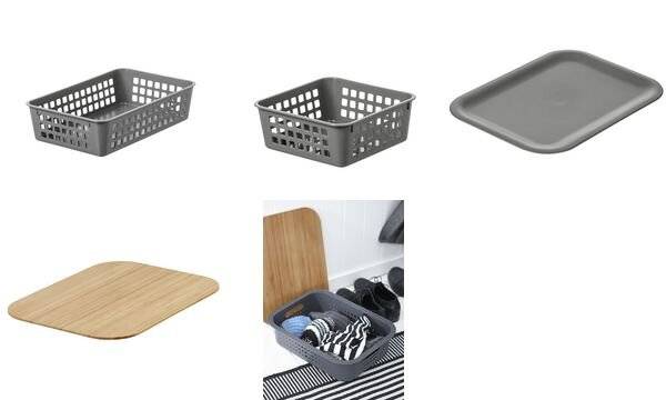 smartstore Deckel für Aufbewahrungsbox BASKET, bambus (63300025)-1