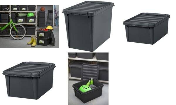 smartstore Aufbewahrungsbox RECYCLED 65, 61 Liter, taupe (63300127)-1