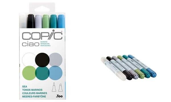 "Copic Ciao Set ""Sea"", 6 Stk."-4